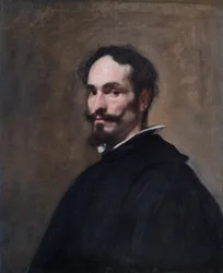 En spansk gentleman, förmodligen Jos Nieto, kammarherre till drottning Mariana av Österrike, hustru till Filip IV, mitten av 1640-talet (olja på duk)