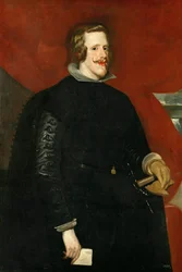 Barock: Porträtt av Filip IV av Spanien par Velazquez, Diego (1599-1660)