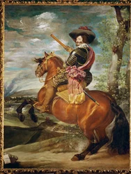 Don Gaspar de Guzman, hertig av Olivares ... (målning på duk)