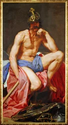 God Mars (målning på duk)
