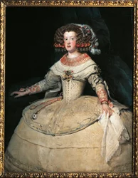Porträtt av Infanta Maria Theresa av Spanien