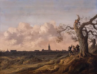 Haag sett från norr (Les Dénicheurs d