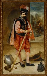 Gycklaren känd som Don Juan de Austria ... (målning på duk)
