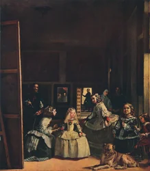 Las Meninas, eller familjen av Felipe IV, c1656