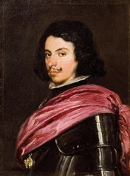 Porträtt av Francesco I av Este 1610-1658