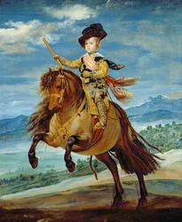 Prins Balthasar Carlos till häst, c.1635-36