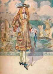 En man från Karl II:s tid, 1907