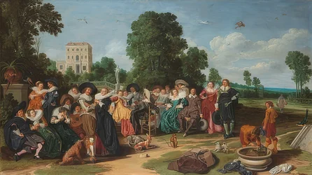 Fête champêtre. 1627