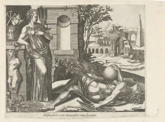 Förmögenhet gynnar inte dem som somnar; Tålamod som Victor of Fortune Tålamod erövrar lyckan Liidsaemheiit es a gainer of fortunne (titel på objekt) Ordspråk om Fortuna (serietitel)