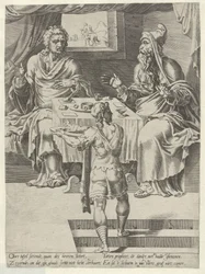 Måltid av gudsmannen och den gamle profeten Story of the Disobedient Man of God (serietitel)