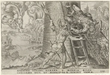 Stormningen av Rom, 1527 Overwinningen van Karel V (serietitel) Karl den store V. imp. välja. max. seger, den viktigaste av många (serietitel)