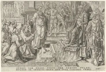 Underkuvande av sex tyska städer, 1547 Victories of Charles V (serietitel) Divi Caroli. v. imp. välja. max. victoriae, ex multis praecipuae (serietitel)