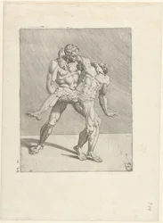 Två brottare Wrestlers (serietitel)