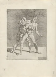 Två brottare Wrestlers (serietitel)