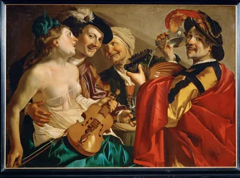 Konsert (målning på duk)