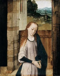 Jungfru i tillbedjan, 1400-talet