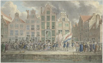 Antiengelsk demonstration i Rotterdam den 2 mars 1781