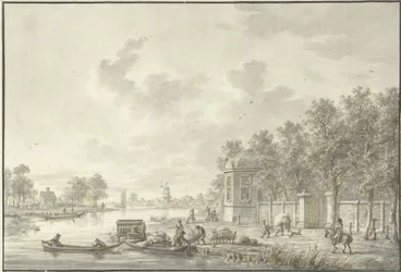 Utsikt över Spaarne