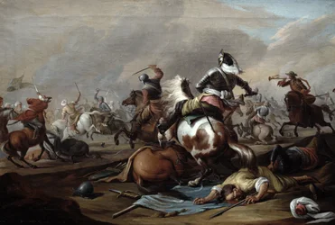 The Clash of the Cavalry, 1770 swed