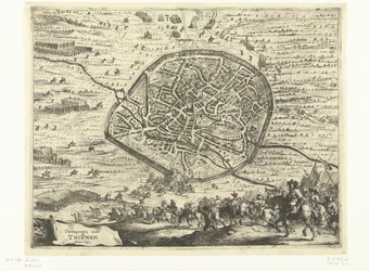 Erövringen av Tienen, 1635 Erövringen av Thienen Anno 1635 (titel på objekt)