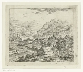 Utsikt över Skottlands högland