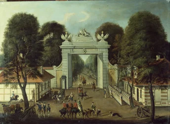 Jaktstuga i Potsdam, ca 1735