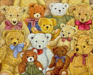 Ted-Patch, 1995 (akryl på panel)