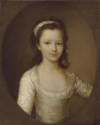 Porträtt av Contess Ekaterina Artemievna Vorontsova 1780-1836 som Hild, slutet av 1780-talet