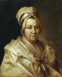 Porträtt av I.A. Vasilyeva, 1789