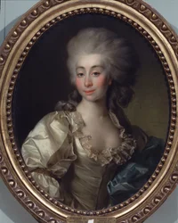 Porträtt av Ursula Mniszeck, 1782