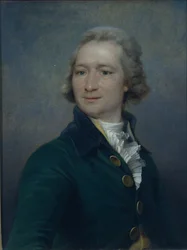 Porträtt av poeten Ivan Ivanovich Dmitriev 1760-1837