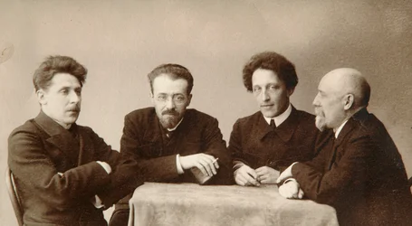 Fyra ryska poeter, tidigt 1900-tal.