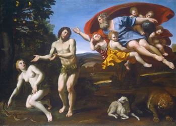 Tillrättavisningen av Adam och Eva, 1626