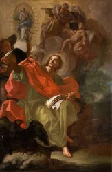 Saint John the Divine, 1710.