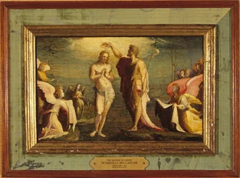 Beccafumi - Kristi dop, 1528