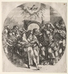 Den helige andens nedstigning, 1518.