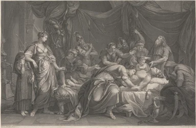 Andromache beklagar Hectors död