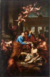 The Miracle of Saint Peter (olja på duk