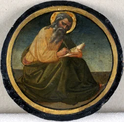 En evangelist, ca 1460 (tempera på poppelträ)