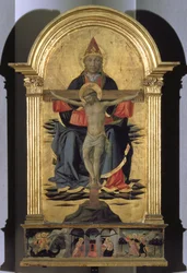 Holy Trinity (tempera på panel)