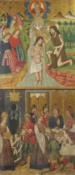 Panel från Saint John Retable, 1464-1507.