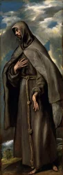 Saint Francis of Assisi, ca 1590.