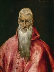 Saint Hieronymus som kardinal, ca 1600-1610.