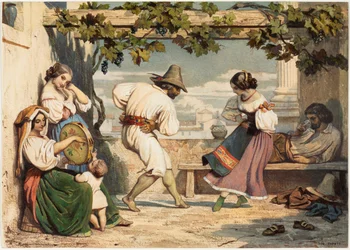 La Saltarelle, 1800-tal.