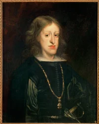 Kung Carlos II, målad 1673 (målning på duk)