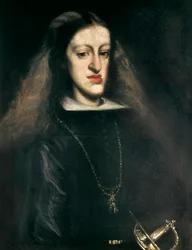 Porträtt av CHARLES II av Spanien (1661-1700)