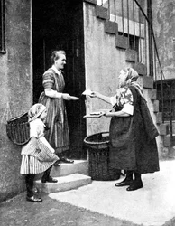 Fiskförsäljare, Skottland, 1936
