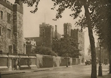 Lambeth Palace, residens för ärkebiskoparna av Canterbury i sju århundraden, c1935.