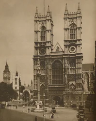 The Hand of Wren in the Fabric of Westminster Abbey, c1935.