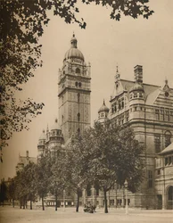 Där London University delar kvartal med The Imperial Institute, c1935.